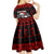 Custom Christmas Kid Short Sleeve Dress Gothic Skull Creepmas - Wonder Print Shop