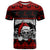 Custom Christmas T Shirt Gothic Skull Creepmas - Wonder Print Shop