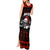 Custom Christmas Tank Maxi Dress Gothic Skull Creepmas - Wonder Print Shop