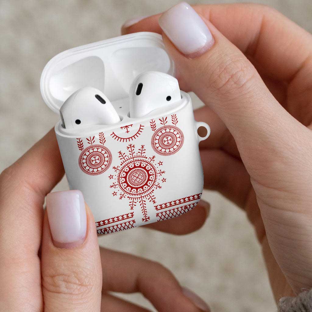 Croatia Sicanje Tattoo Kolo Inspired AirPods Case - Wonder Print Shop