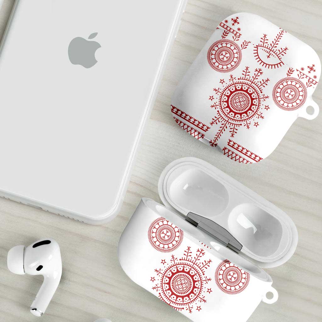 Croatia Sicanje Tattoo Kolo Inspired AirPods Case - Wonder Print Shop