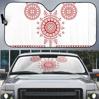 Croatia Sicanje Tattoo Kolo Inspired Auto Sun Shade - Wonder Print Shop