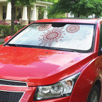 Croatia Sicanje Tattoo Kolo Inspired Auto Sun Shade - Wonder Print Shop