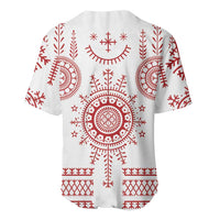 Croatia Sicanje Tattoo Kolo Inspired Baseball Jersey - Wonder Print Shop