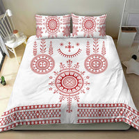Croatia Sicanje Tattoo Kolo Inspired Bedding Set - Wonder Print Shop