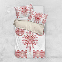 Croatia Sicanje Tattoo Kolo Inspired Bedding Set - Wonder Print Shop
