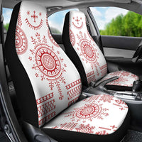 Croatia Sicanje Tattoo Kolo Inspired Car Seat Cover - Wonder Print Shop