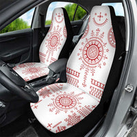 Croatia Sicanje Tattoo Kolo Inspired Car Seat Cover - Wonder Print Shop