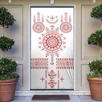 Croatia Sicanje Tattoo Kolo Inspired Door Cover - Wonder Print Shop
