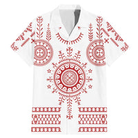 Croatia Sicanje Tattoo Kolo Inspired Family Matching Mermaid Dress and Hawaiian Shirt - Wonder Print Shop