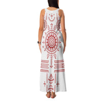 Croatia Sicanje Tattoo Kolo Inspired Family Matching Tank Maxi Dress and Hawaiian Shirt - Wonder Print Shop