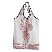 Croatia Sicanje Tattoo Kolo Inspired Grocery Bag - Wonder Print Shop