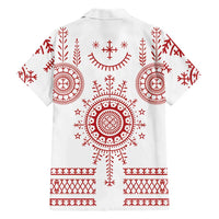 Croatia Sicanje Tattoo Kolo Inspired Hawaiian Shirt - Wonder Print Shop