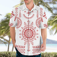 Croatia Sicanje Tattoo Kolo Inspired Hawaiian Shirt - Wonder Print Shop