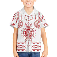 Croatia Sicanje Tattoo Kolo Inspired Hawaiian Shirt - Wonder Print Shop