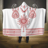 Croatia Sicanje Tattoo Kolo Inspired Hooded Blanket - Wonder Print Shop