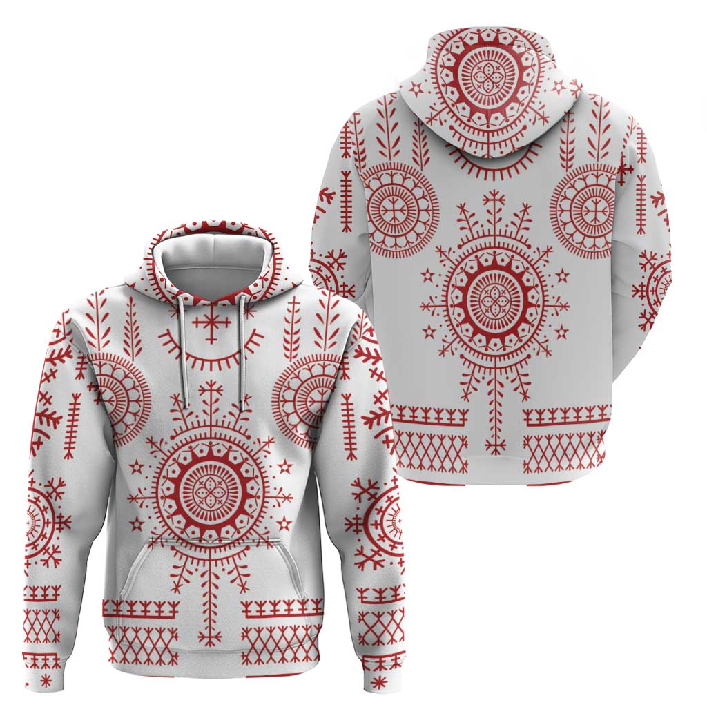 Croatia Sicanje Tattoo Kolo Inspired Hoodie - Wonder Print Shop