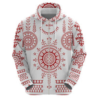 Croatia Sicanje Tattoo Kolo Inspired Hoodie - Wonder Print Shop