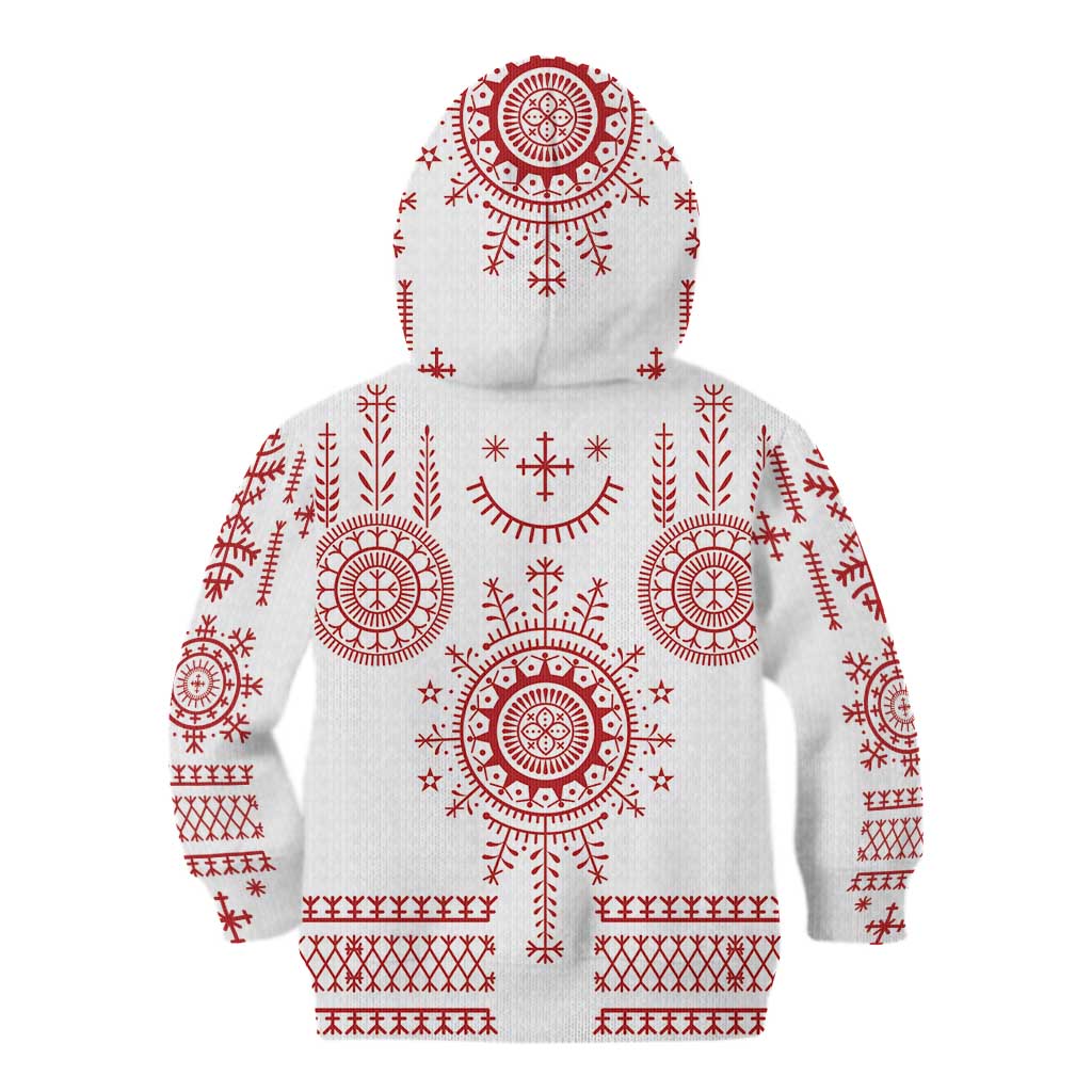 Croatia Sicanje Tattoo Kolo Inspired Kid Hoodie - Wonder Print Shop