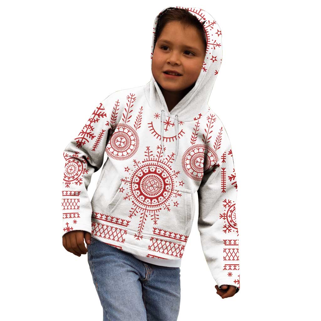 Croatia Sicanje Tattoo Kolo Inspired Kid Hoodie - Wonder Print Shop
