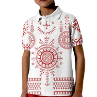 Croatia Sicanje Tattoo Kolo Inspired Kid Polo Shirt - Wonder Print Shop