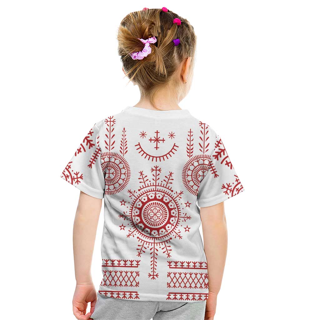 Croatia Sicanje Tattoo Kolo Inspired Kid T Shirt - Wonder Print Shop