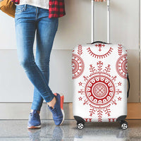 Croatia Sicanje Tattoo Kolo Inspired Luggage Cover - Wonder Print Shop