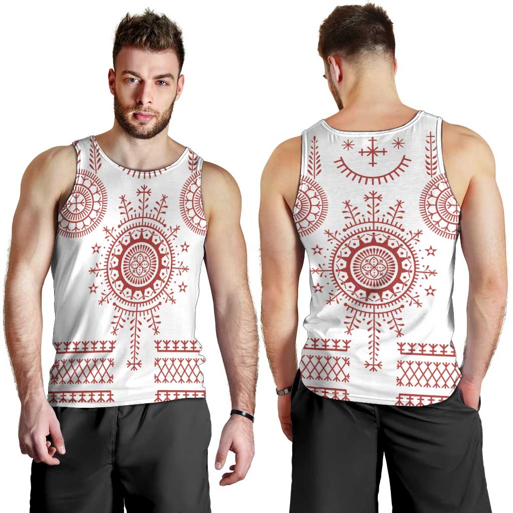 Croatia Sicanje Tattoo Kolo Inspired Men Tank Top - Wonder Print Shop