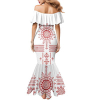Croatia Sicanje Tattoo Kolo Inspired Mermaid Dress - Wonder Print Shop