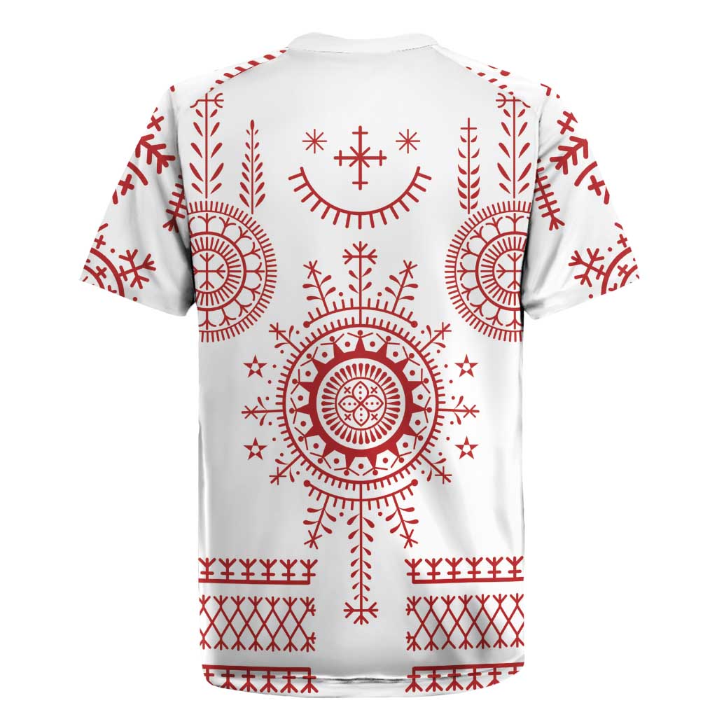 Croatia Sicanje Tattoo Kolo Inspired Rugby Jersey - Wonder Print Shop