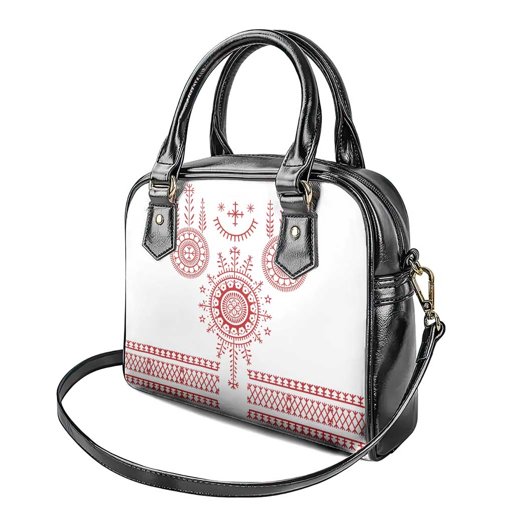 Croatia Sicanje Tattoo Kolo Inspired Shoulder Handbag - Wonder Print Shop