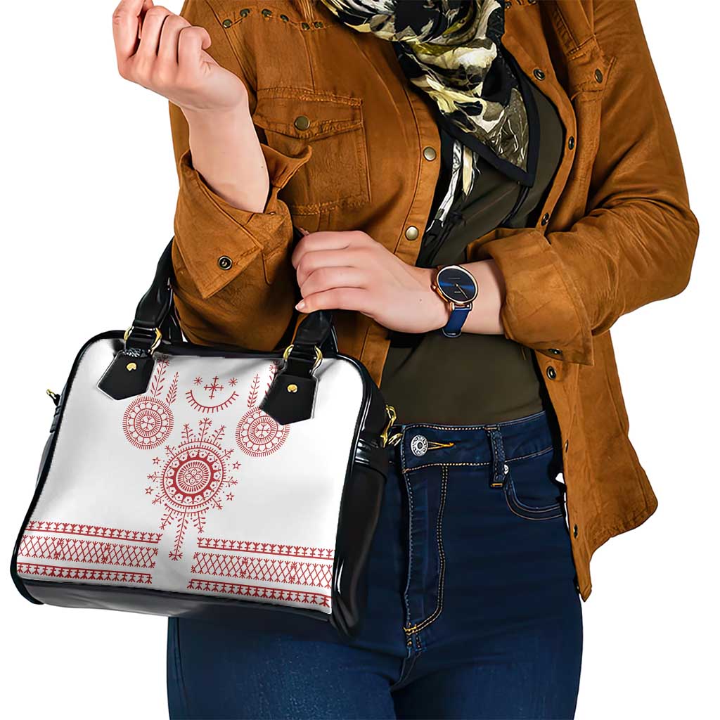 Croatia Sicanje Tattoo Kolo Inspired Shoulder Handbag - Wonder Print Shop