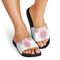 Croatia Sicanje Tattoo Kolo Inspired Slide Sandals - Wonder Print Shop