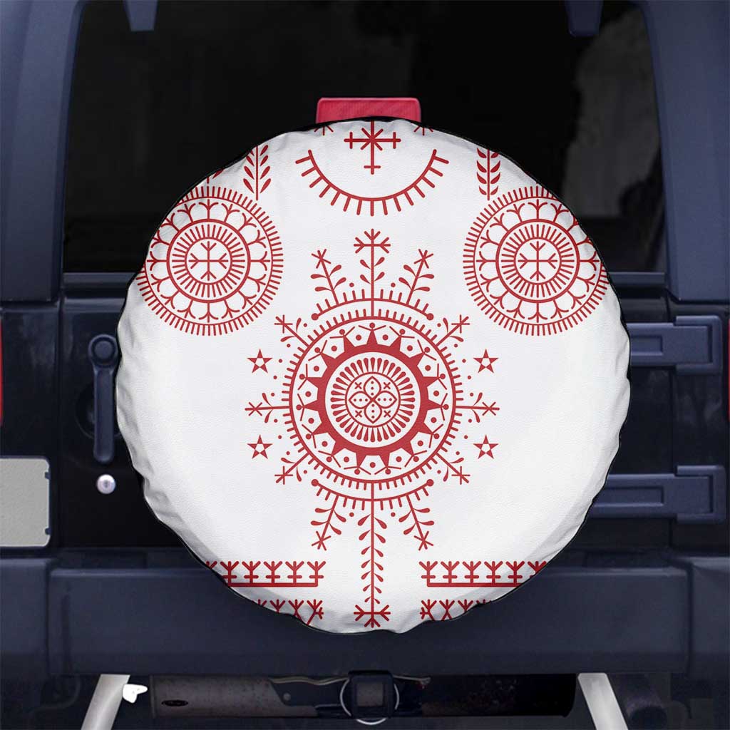 Croatia Sicanje Tattoo Kolo Inspired Spare Tire Cover - Wonder Print Shop