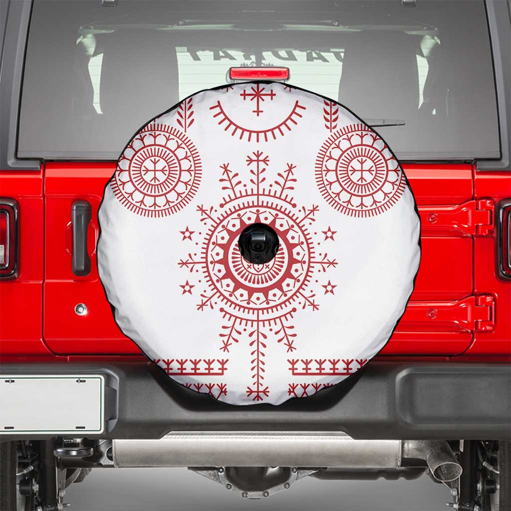 Croatia Sicanje Tattoo Kolo Inspired Spare Tire Cover - Wonder Print Shop