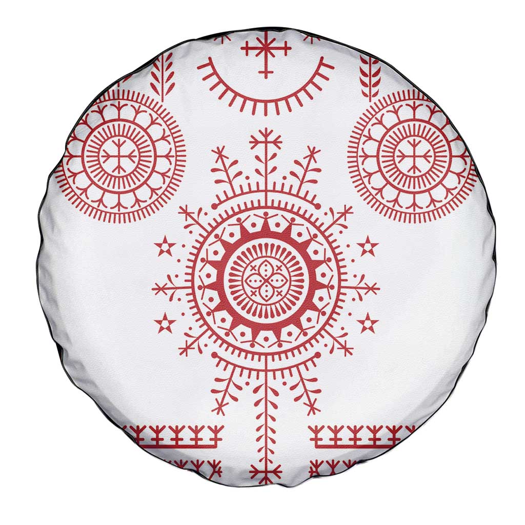 Croatia Sicanje Tattoo Kolo Inspired Spare Tire Cover - Wonder Print Shop