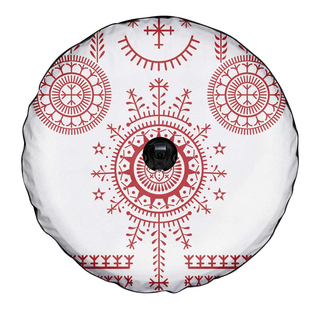 Croatia Sicanje Tattoo Kolo Inspired Spare Tire Cover - Wonder Print Shop