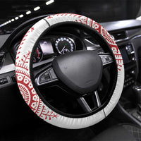 Croatia Sicanje Tattoo Kolo Inspired Steering Wheel Cover - Wonder Print Shop
