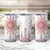 Croatia Sicanje Tattoo Kolo Inspired Tumbler Cup - Wonder Print Shop