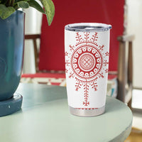 Croatia Sicanje Tattoo Kolo Inspired Tumbler Cup - Wonder Print Shop