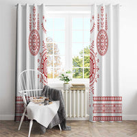 Croatia Sicanje Tattoo Kolo Inspired Window Curtain - Wonder Print Shop