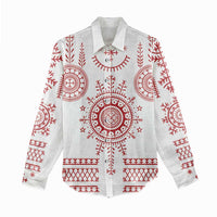 Croatia Sicanje Tattoo Kolo Inspired Women Casual Shirt - Wonder Print Shop