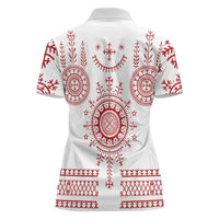 Croatia Sicanje Tattoo Kolo Inspired Women Polo Shirt - Wonder Print Shop