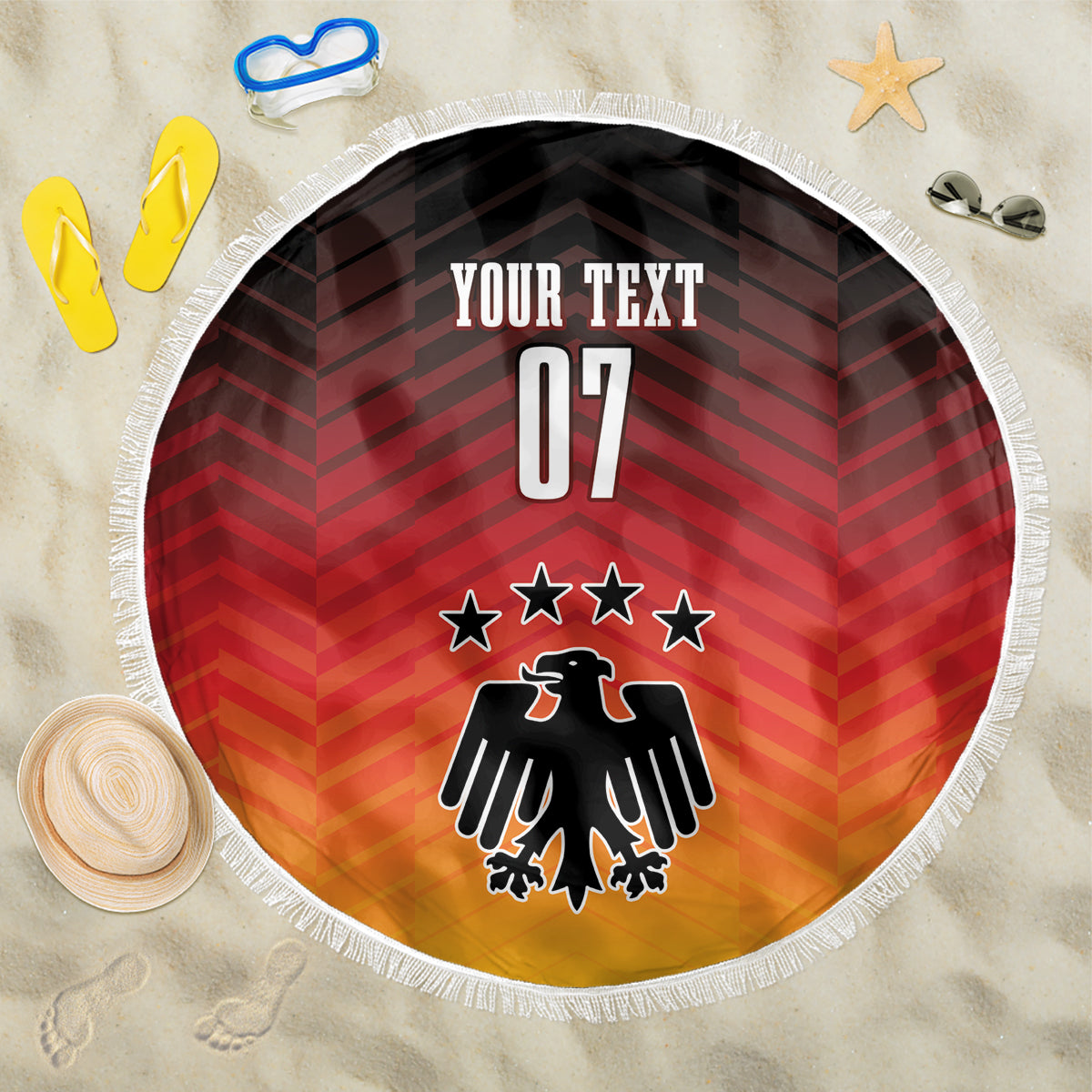 Germany Football Beach Blanket Nationalelf Dynamic