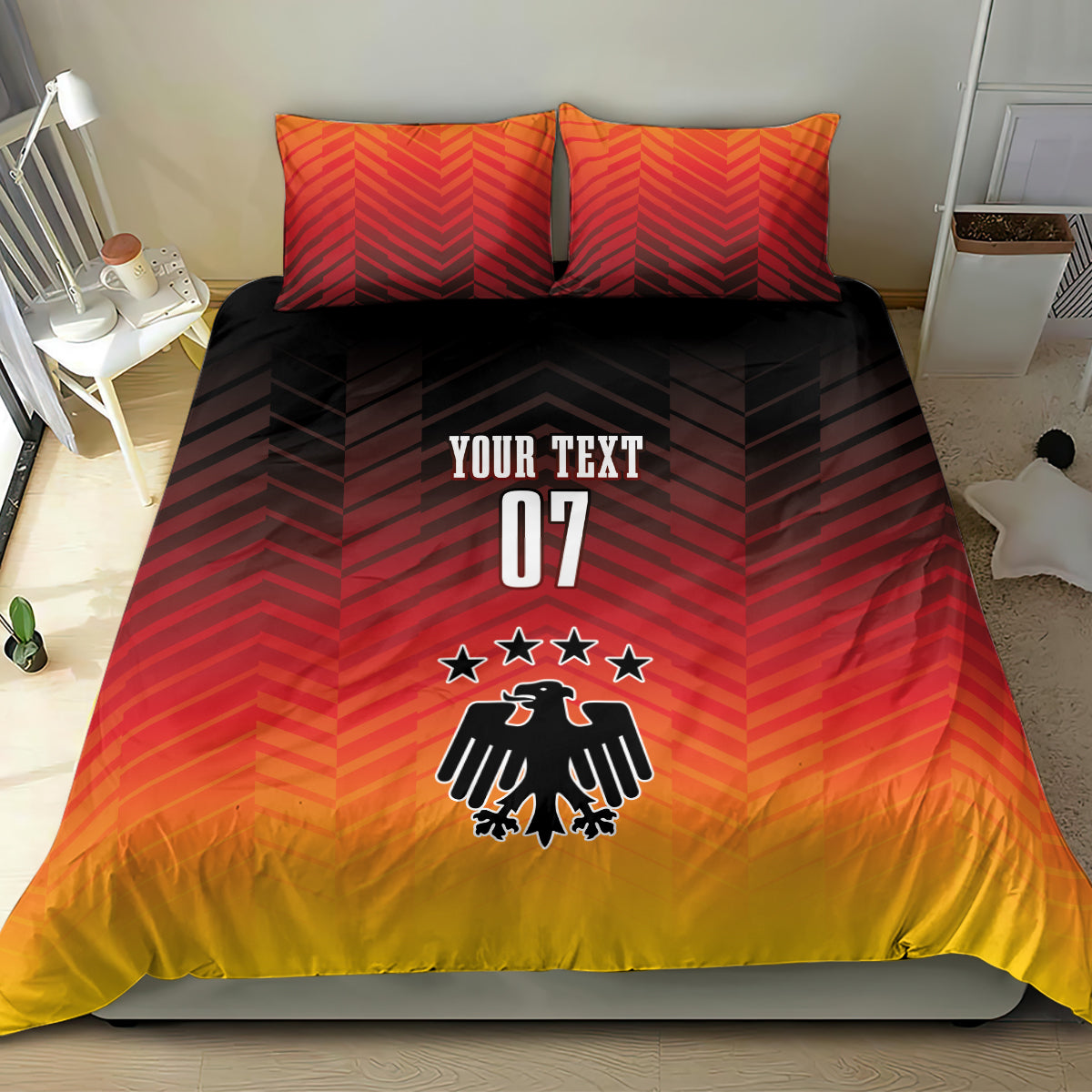 Germany Football Bedding Set Nationalelf Dynamic LT7 - Wonder Print Shop