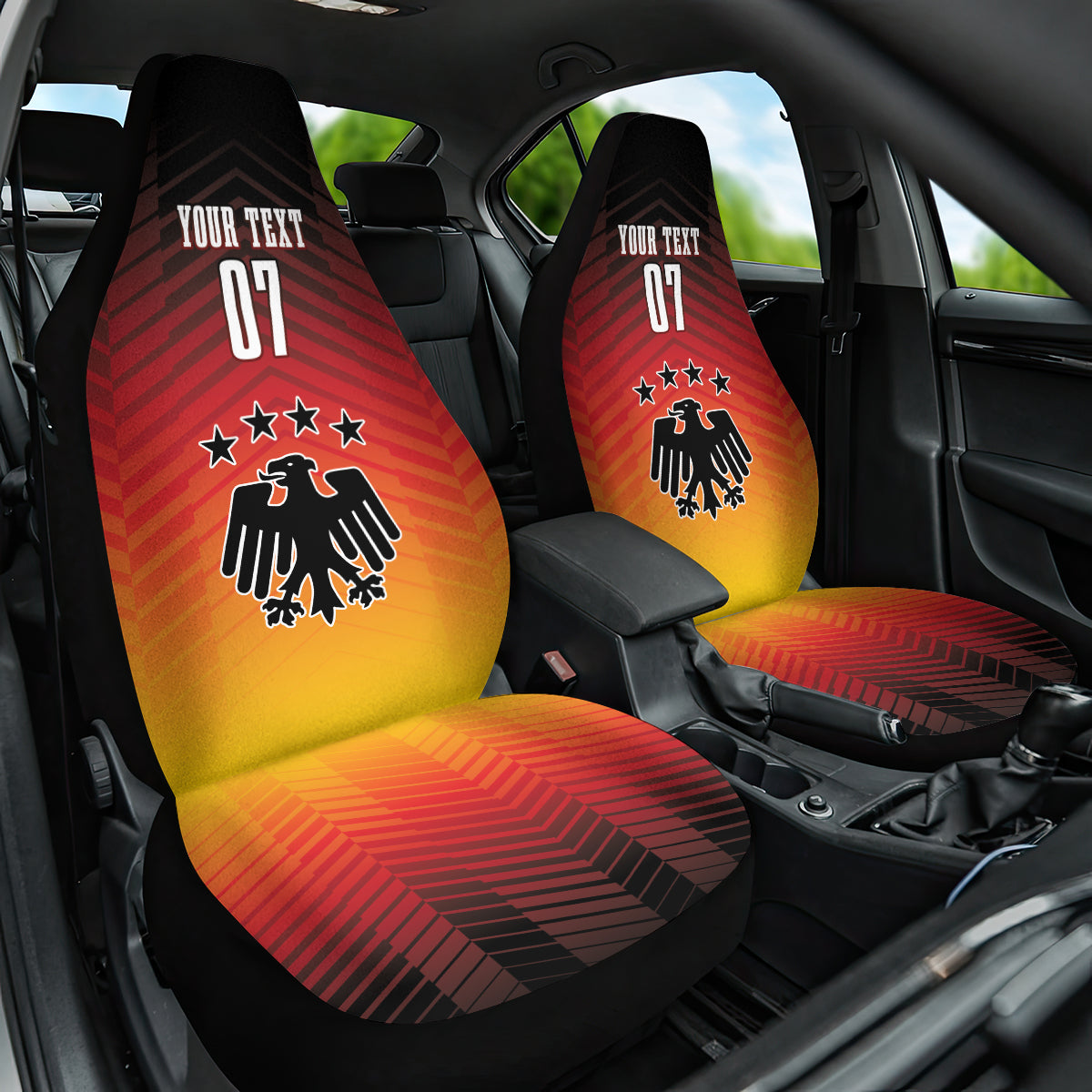 Germany Football Car Seat Cover Nationalelf Dynamic