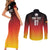 Germany Football Couples Matching Short Sleeve Bodycon Dress and Long Sleeve Button Shirt Nationalelf Dynamic LT7 - Wonder Print Shop