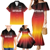 Germany Football Family Matching Mermaid Dress and Hawaiian Shirt Nationalelf Dynamic LT7 - Wonder Print Shop