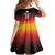 Germany Football Family Matching Off Shoulder Short Dress and Hawaiian Shirt Nationalelf Dynamic LT7 - Wonder Print Shop