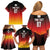 Germany Football Family Matching Off Shoulder Short Dress and Hawaiian Shirt Nationalelf Dynamic LT7 - Wonder Print Shop